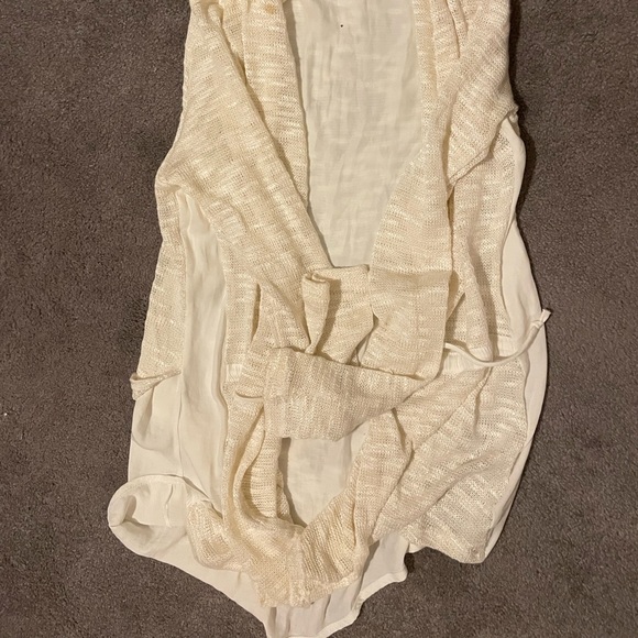 Anthropologie Dolan Cardigan/Shawl {Gorgeous, Delicate} - Picture 3 of 5